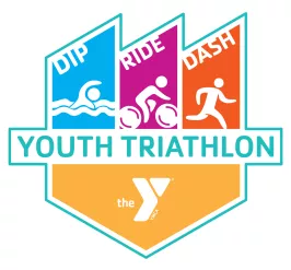 Event graphic for the 2022 Fallbrook YMCA Youth Triathlon