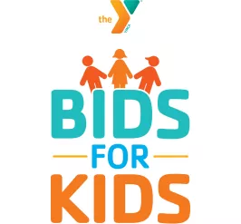 Event graphic that read Bids for Kids