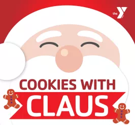 Cookies With Claus event graphic