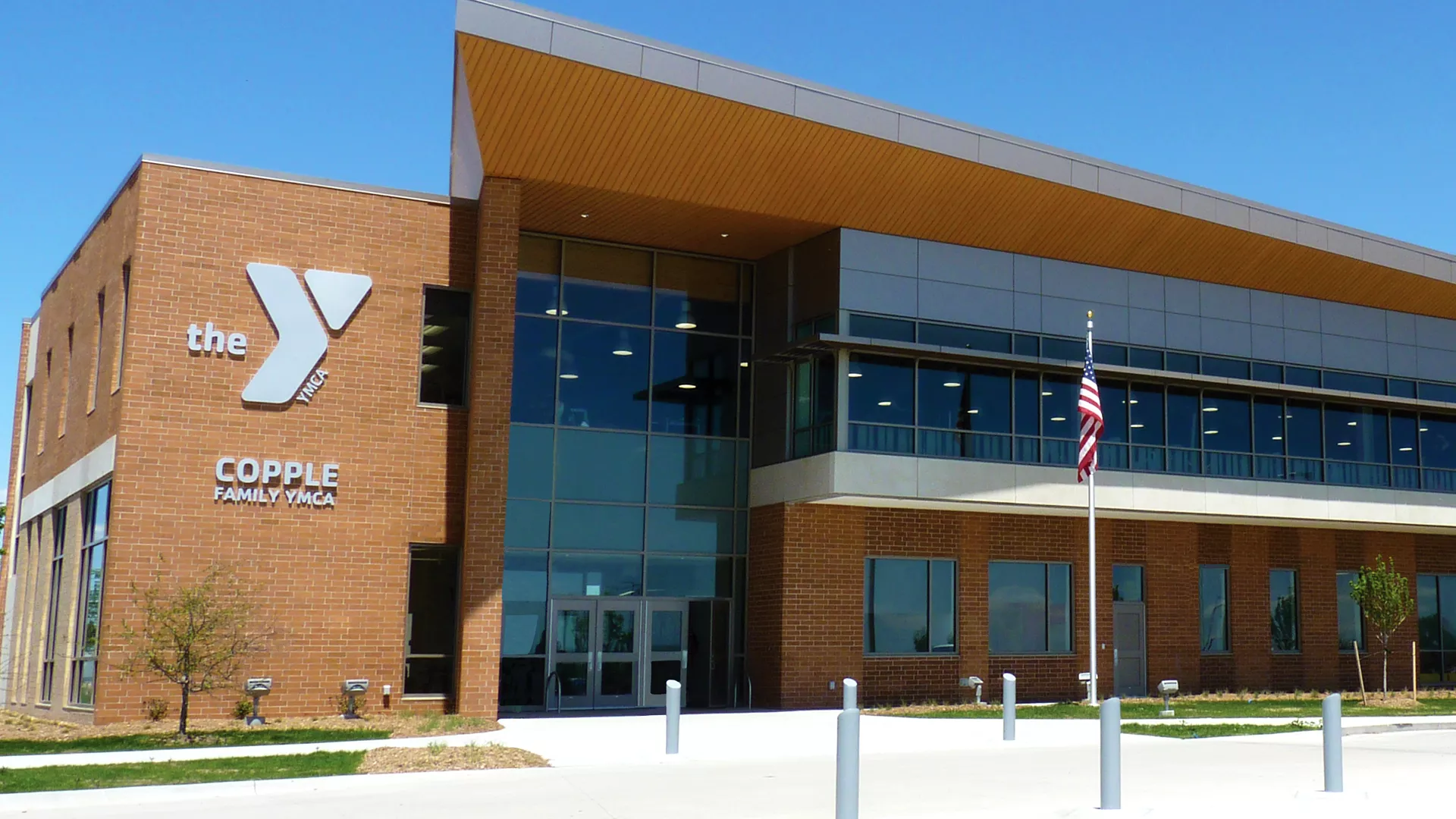 Outside view of the Copple Family YMCA