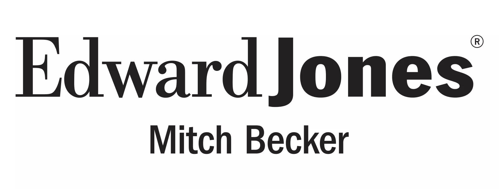 Edward Jones Mitch Becker logo