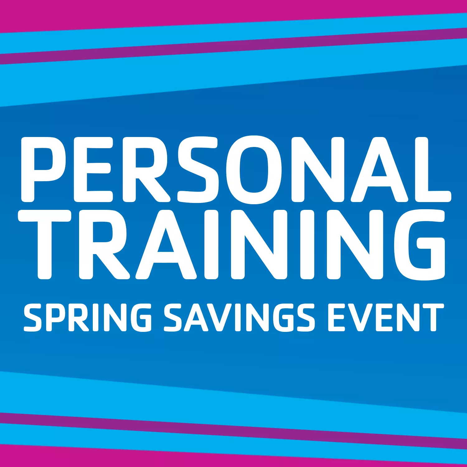 Personal Training Spring Savings graphic