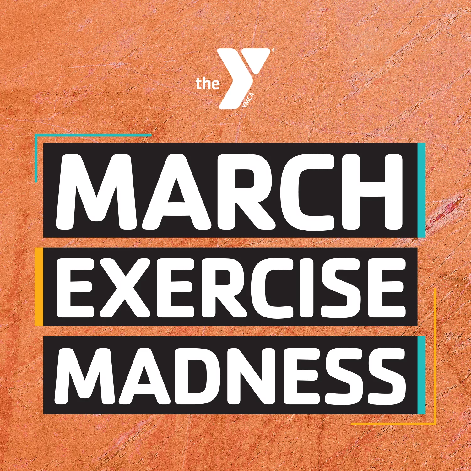 Event graphic for March Exercise Madness