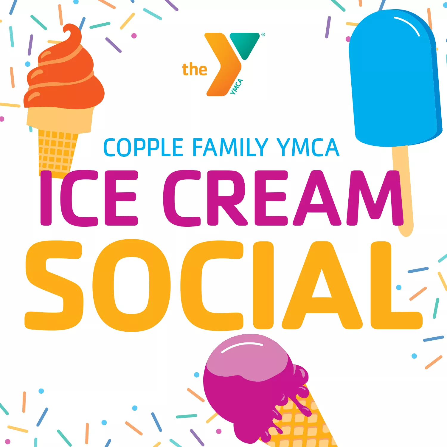 Ice Cream Social event graphic
