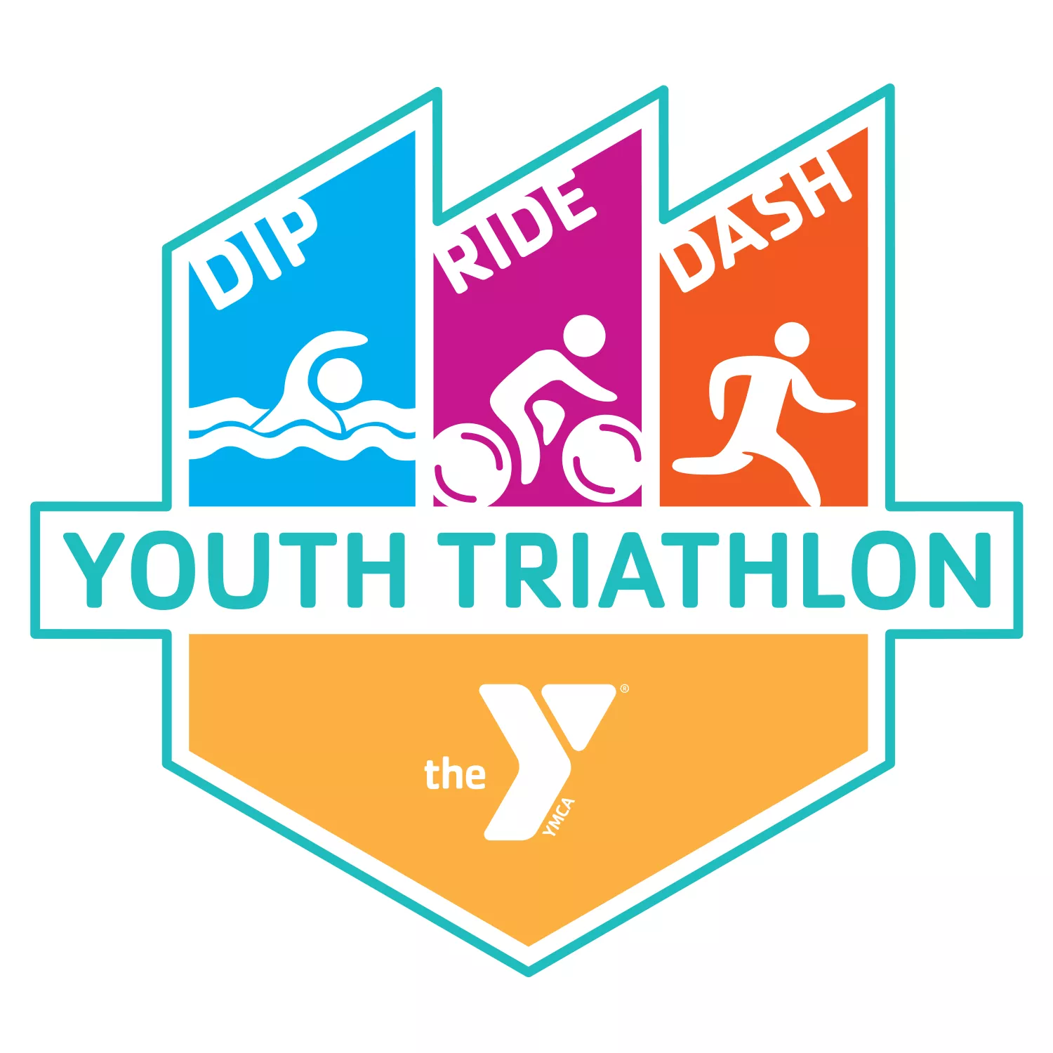 Event graphic for the 2022 Fallbrook YMCA Youth Triathlon