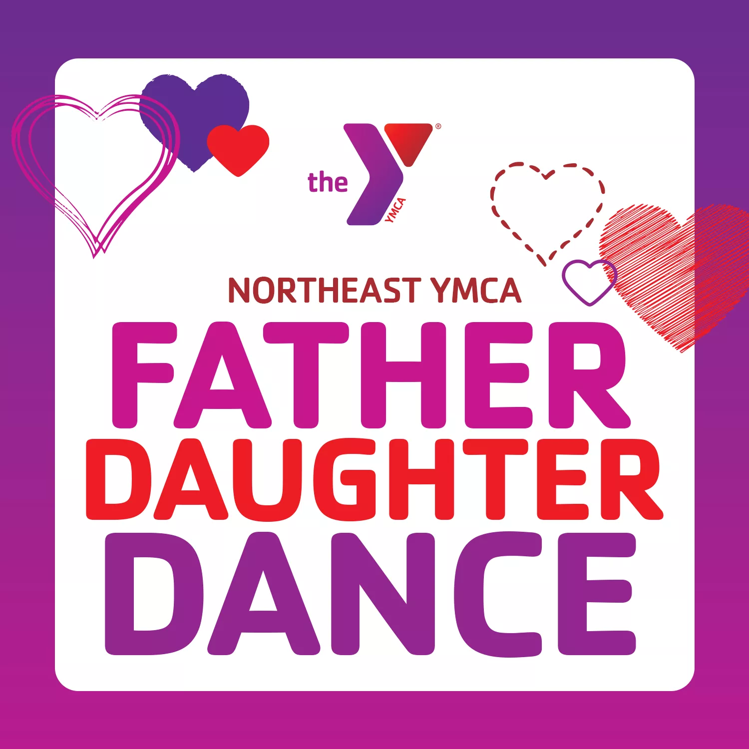 Event Graphic for the 2023 Father Daughter Dance