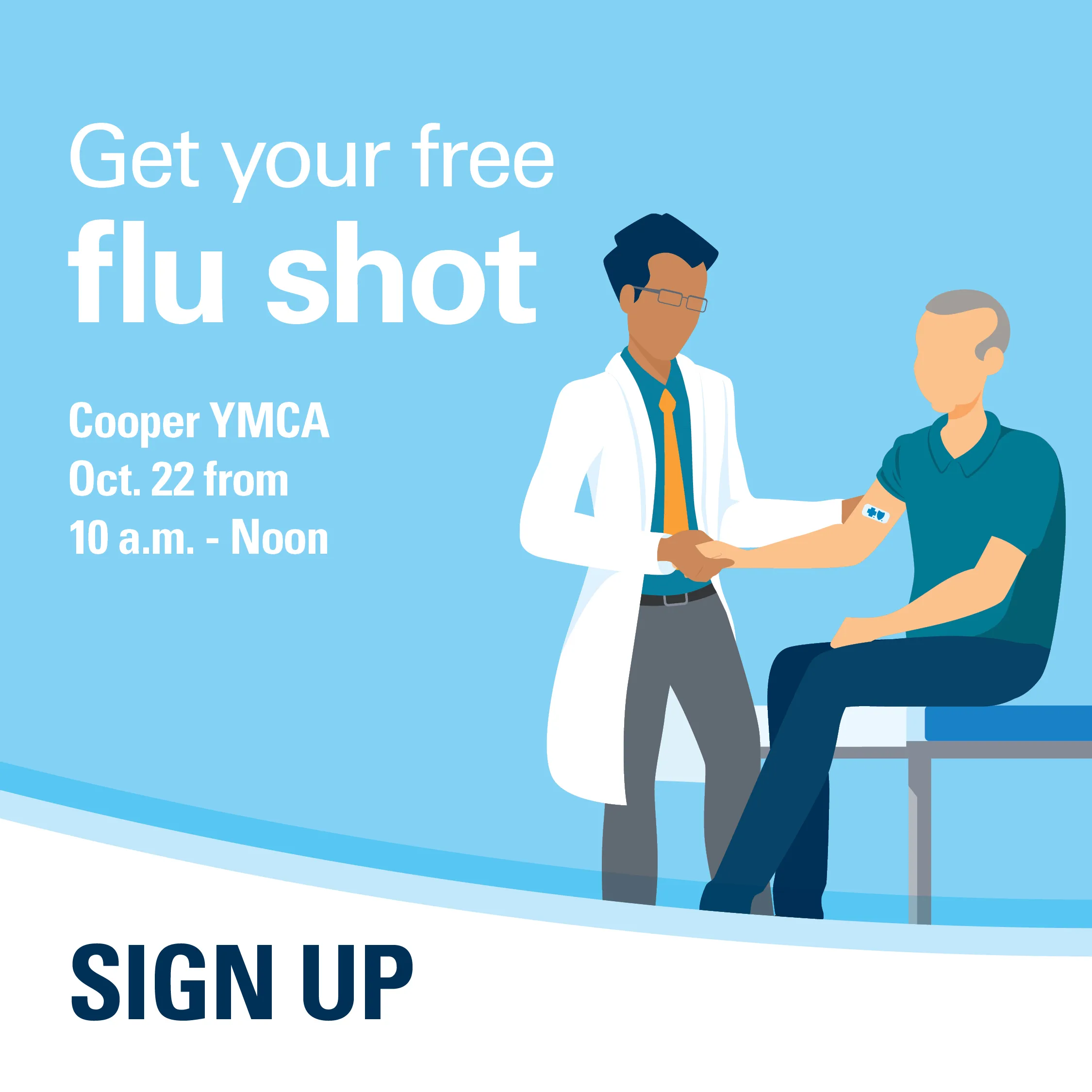 Cooper YMCA 2024 Flu Shot Clinic