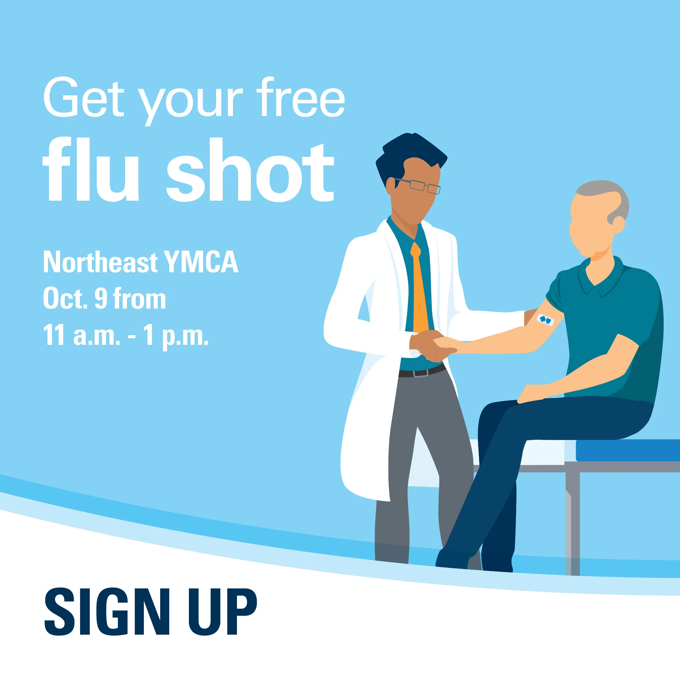 2024 Northeast YMCA Flu Shot Clinic