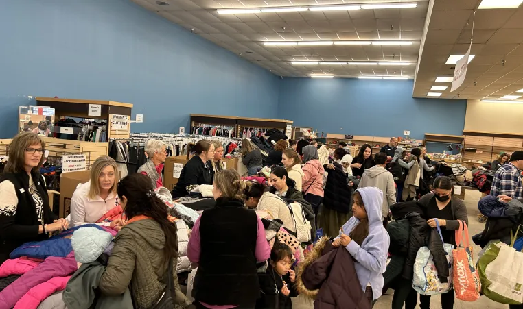 2024 winter coat drive distribution